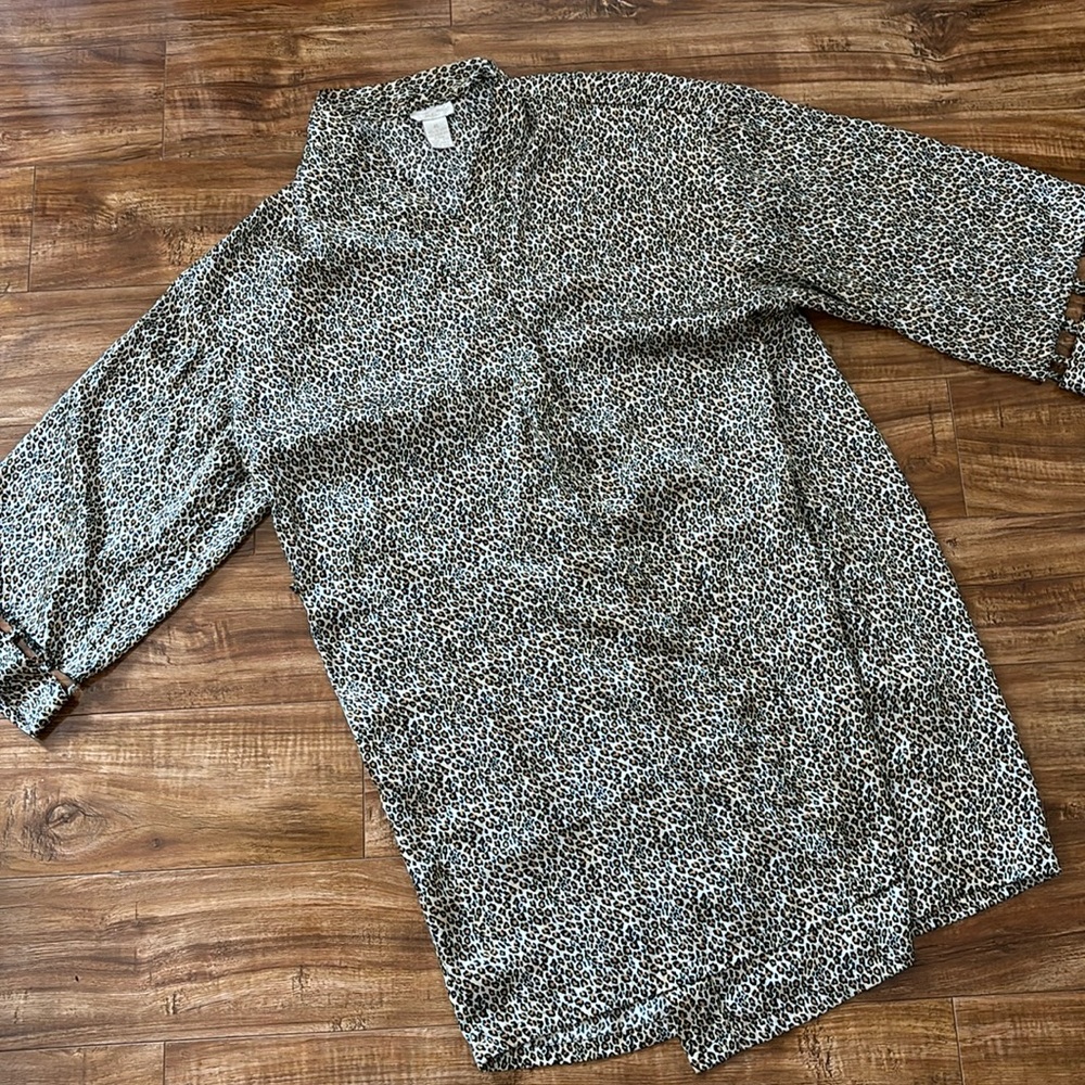 Vintage Leopard robe
